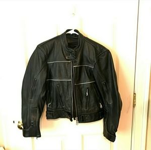 EUC Woman’s Leather Biker Jacket